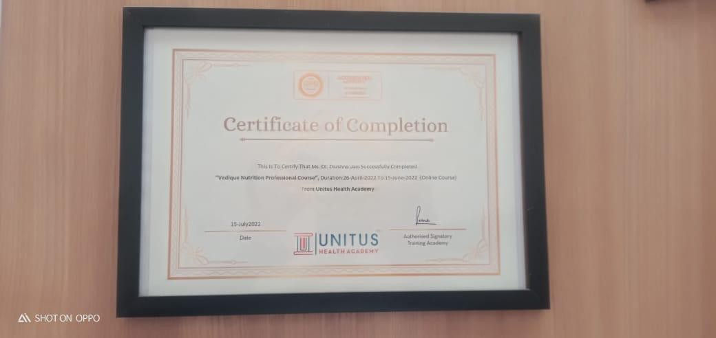 Vedique Nutrition Professional Course